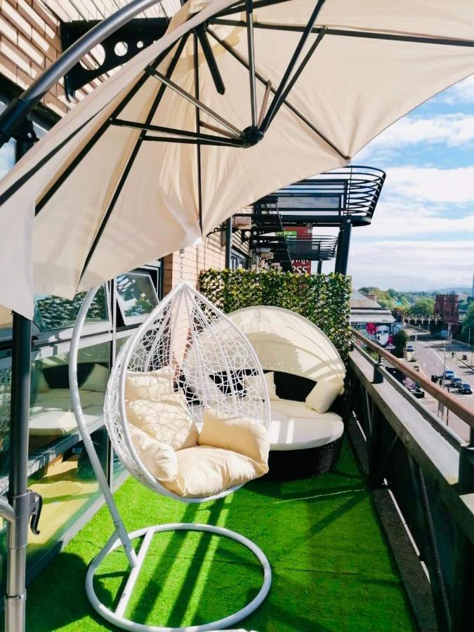 Glasgow City Centre G1 Penthouse With Riverviews - Duplex Luaran gambar