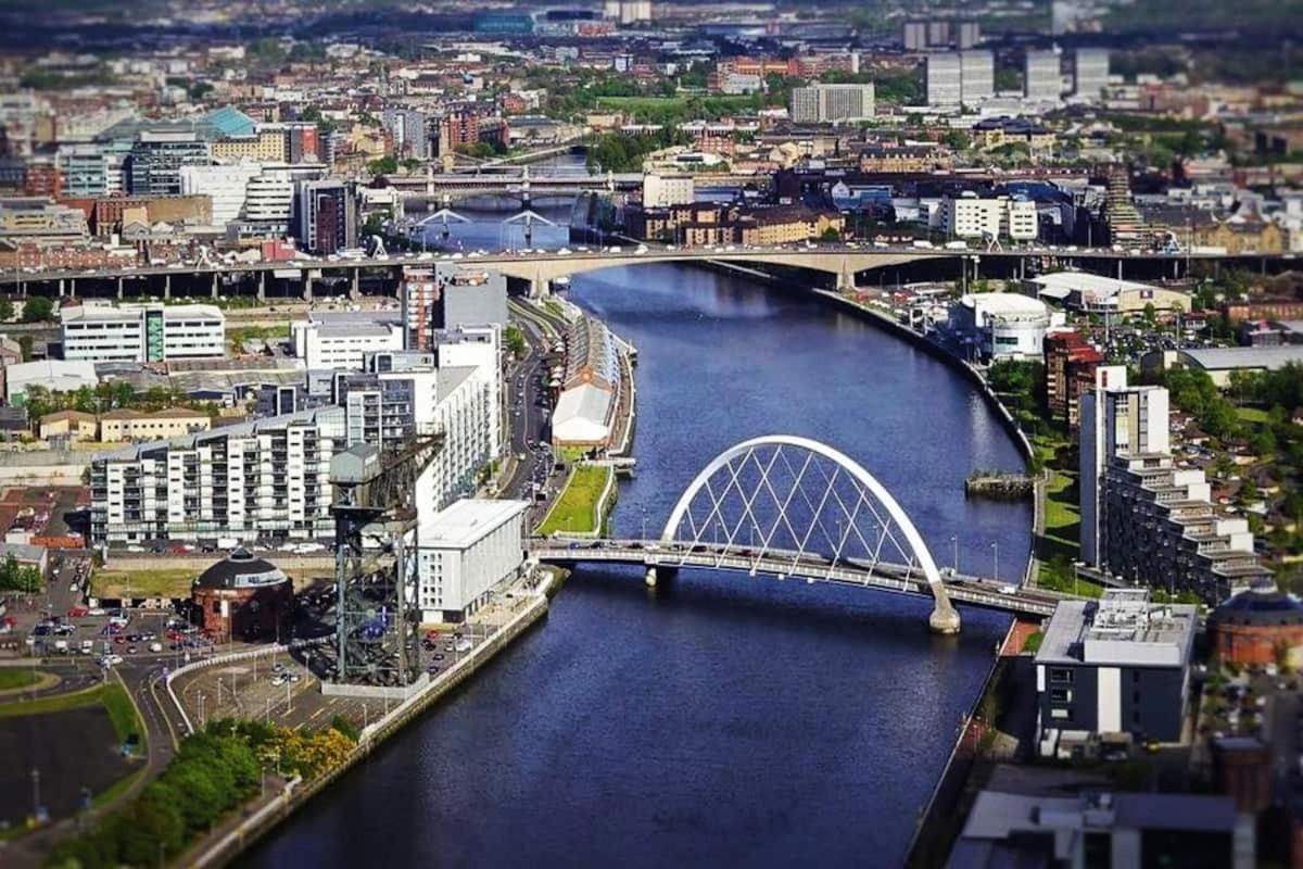 Glasgow City Centre G1 Penthouse With Riverviews - Duplex Luaran gambar