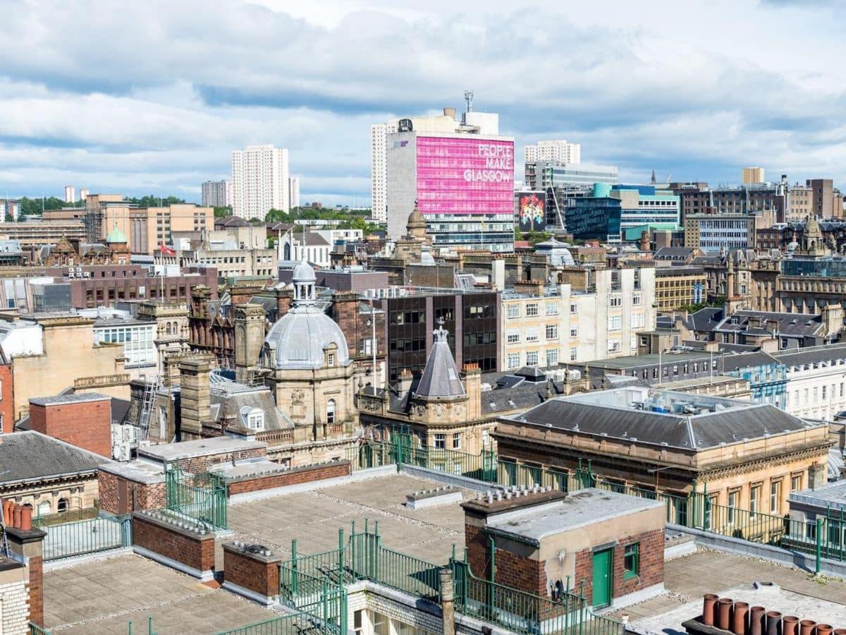 Glasgow City Centre G1 Penthouse With Riverviews - Duplex Luaran gambar