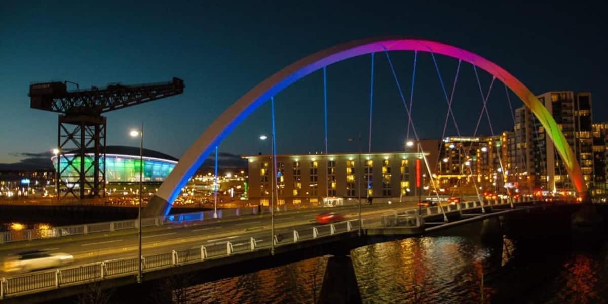 Glasgow City Centre G1 Penthouse With Riverviews - Duplex Luaran gambar
