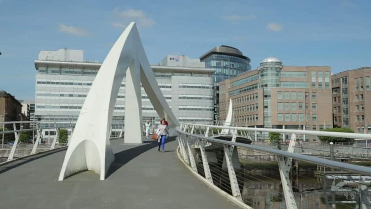 Glasgow City Centre G1 Penthouse With Riverviews - Duplex Luaran gambar