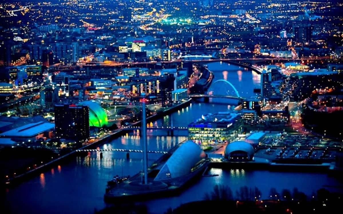 Glasgow City Centre G1 Penthouse With Riverviews - Duplex Luaran gambar